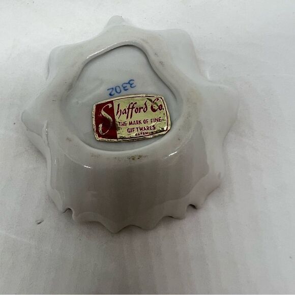 Shafford TEA BAG DISH, RING TRINKET DISH, SALT CELLAR MANY USES VINTAGE 1960’s - Picture 4 of 7